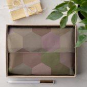 Papier Mousseline papier tissu de nid d'abeille brun (Cadeau)