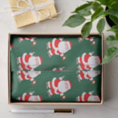 Papier Mousseline Papier Tissu de Noël de baseball (Cadeau)