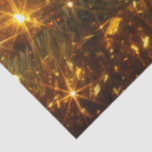 Papier Mousseline Papier Tissu De Noël Étincelant (Détail)