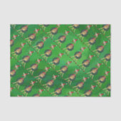 Papier Mousseline Papier Tissu de Noël Giraffe (Recto)