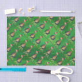 Papier Mousseline Papier Tissu de Noël Giraffe (Artisanat)