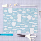 Papier Mousseline Papier Tissu De Nuages Mignons (Artisanat)