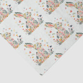 Papier Mousseline Papier Tissu De Pâques De Lapin Délicat (Détail)