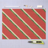 Papier Mousseline Papier Tissu de pastèque rouge vif (Artisanat)