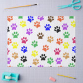 Papier Mousseline papier tissu de pattes de chat (Artisanat)