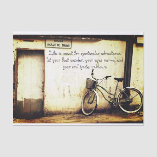 Papier Mousseline Papier Tissu De Voyage (Recto)