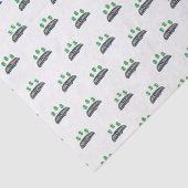 Papier Mousseline Papier Tissu Décor Millionaire (Détail)