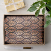 Papier Mousseline Papier Tissu Découpage Art Déco Bronze (Cadeau)