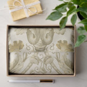 Papier Mousseline Papier Tissu Découpage Fleurs Art Déco (Cadeau)