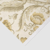 Papier Mousseline Papier Tissu Découpage Fleurs Art Déco (Détail)