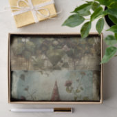 PAPIER MOUSSELINE PAPIER TISSU DÉCOUPÉ GNOME DE LA PETITE FORÊT (Cadeau)