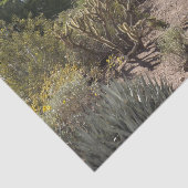 Papier Mousseline Papier Tissu Désert (Détail)