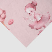 Papier Mousseline Papier Tissu Design Ballerina (Détail)