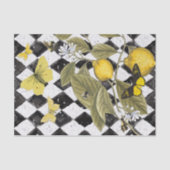 Papier Mousseline Papier Tissu d'explosion jaune (Recto)