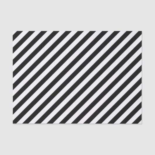 Papier Mousseline Papier Tissu Diagonal Noir (Recto)