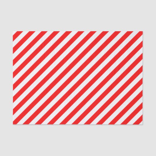 Papier Mousseline Papier Tissu Diagonal Rouge (Recto)