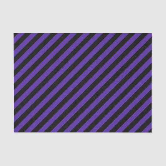 Papier Mousseline Papier Tissu Diagonal Violet/Noir (Recto)