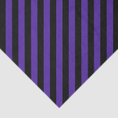 Papier Mousseline Papier Tissu Diagonal Violet/Noir (Détail)