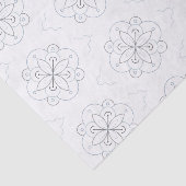 Papier Mousseline Papier Tissu D'Inspiration Victorienne (Détail)