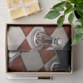 Papier Mousseline papier tissu du jeu d'échecs (Cadeau)