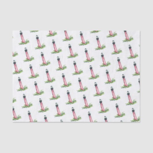 Papier Mousseline Papier Tissu du phare Jupiter (Recto)