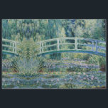 PAPIER MOUSSELINE PAPIER TISSU DU PONT JAPONAIS MONET<br><div class="desc">Un des Claude Monet qui les peintures les plus connues. C'est l'un des plus de 200 tableaux de son jardin d'eau où il a peint sa collection Water Lilies. Cette pièce est riche en gris et violets ainsi qu'en bleu et vert et a été achevée en 1900. Pour des oeuvres...</div>