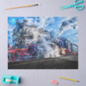 Papier Mousseline papier tissu du train à vapeur (Artisanat)