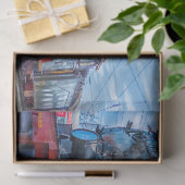 Papier Mousseline papier tissu du train à vapeur (Cadeau)