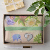 Papier Mousseline Papier Tissu Eléphant Angel (Cadeau)