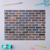 Papier Mousseline papier tissu en briques de couleur (Artisanat)