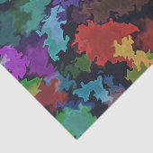 Papier Mousseline Papier Tissu En Marbre Gras (Détail)