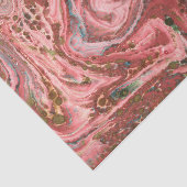 Papier Mousseline Papier Tissu En Marbre Rose (Détail)