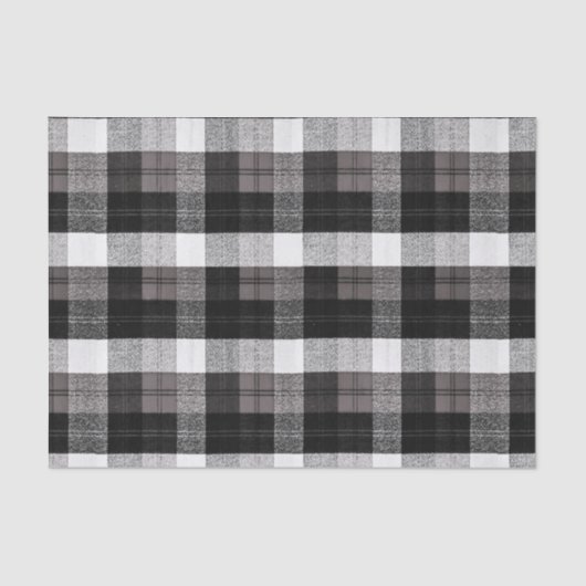 Papier Mousseline Papier Tissu Enveloppement XMAS Camion Buffalo Pla (Recto)