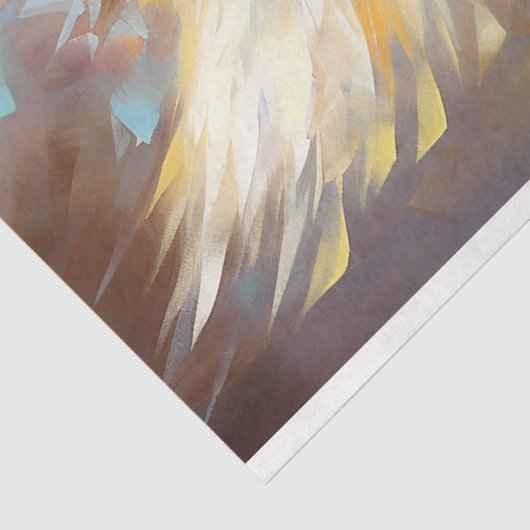 Papier Mousseline Papier Tissu Ethereal Angel Decoupage (Détail)