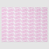 Papier Mousseline Papier Tissu Étiqueté Et Approuvé (Recto)