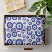 Papier Mousseline Papier Tissu EVIL EYE (Cadeau)