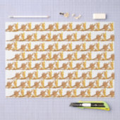 Papier Mousseline Papier Tissu - Fer d'angle doré (Artisanat)