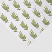 Papier Mousseline Papier Tissu FEUILLE FRESH BAY (Détail)