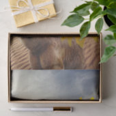 Papier Mousseline Papier Tissu Fleur de tournesol (Cadeau)