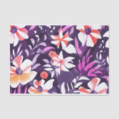 Papier Mousseline Papier Tissu Fleur Douceur (Recto)