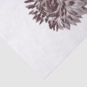 Papier Mousseline Papier Tissu Fleur Grand Pour Découpage Cadeau Art (Détail)