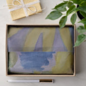 Papier Mousseline Papier Tissu Fleurs de soleil jaunes (Cadeau)