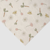 Papier Mousseline Papier Tissu Fleurs Printemps (Détail)