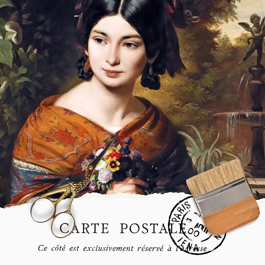 Papier Mousseline Papier Tissu Fleurs vintages