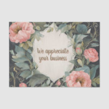 Papier Tissu Floral Fabuleux Personnalisable