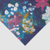 Papier Mousseline Papier Tissu Floral Jubilé (Détail)