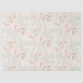 Papier Mousseline Papier Tissu Floral Magnolia Willow (Recto)