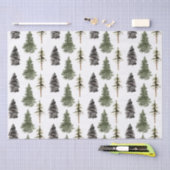 Papier Mousseline Papier Tissu Forestier De Pins Et D'Épinette (Artisanat)