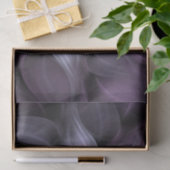 Papier Mousseline Papier Tissu Fractal Fleur Lilac Storm (Cadeau)