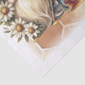 Papier Mousseline Papier Tissu Gnome (Détail)